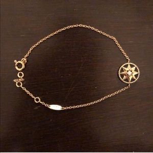 ROSE DES VENTS BRACELET, 18K PINK GOLD